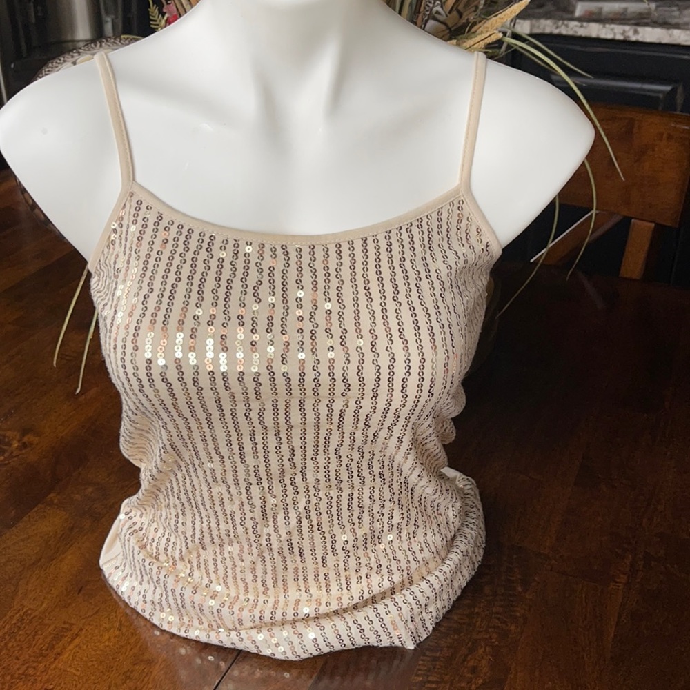 LOFT sequin tank top